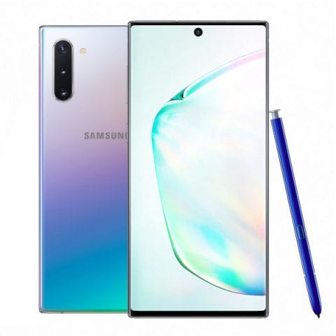 note 10 plus aura glow price